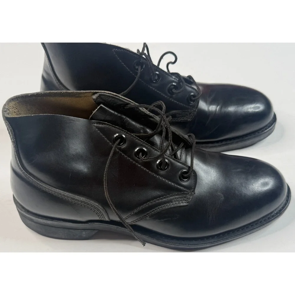 Biltrite 39556 Vintage Men's Oil & Jet Fuel Risistant Steel Toe boots Size 8 R